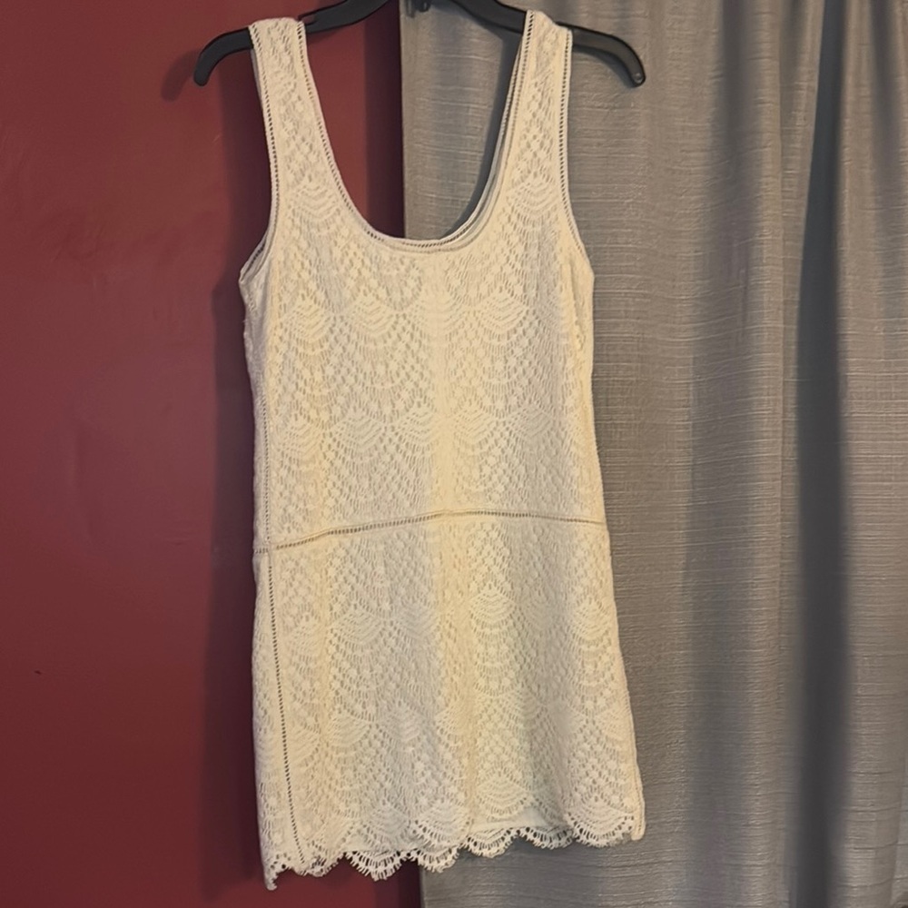 Juicy Couture Cream Lace Tank Top - Picture 4 of 5